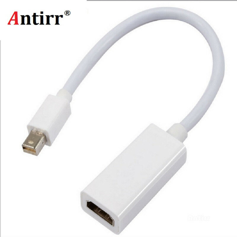 Alta calidad Thunderbolt pantalla Mini DisplayPort Puerto DP a HDMI Cable adaptador para Apple Mac Macbook Pro aire