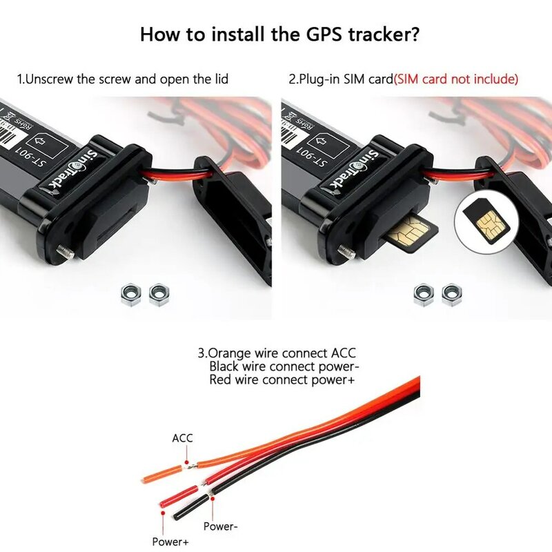 GPS-трекер со встроенным аккумулятором, доступный водонепроницаемый мини-трекер с GSM, приложением и онлайн-ПО, для автомобиля или мотоцикла
