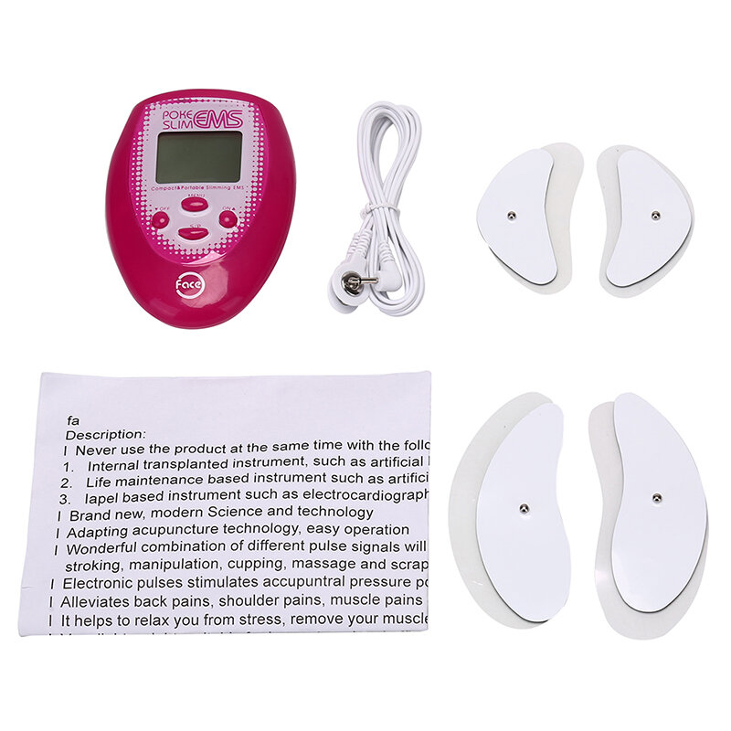 Masajeador Facial eléctrico EMS estimulador Facial adelgazante máquina de estimulación muscular vibrador de masaje Facial masajeador inalámbrico