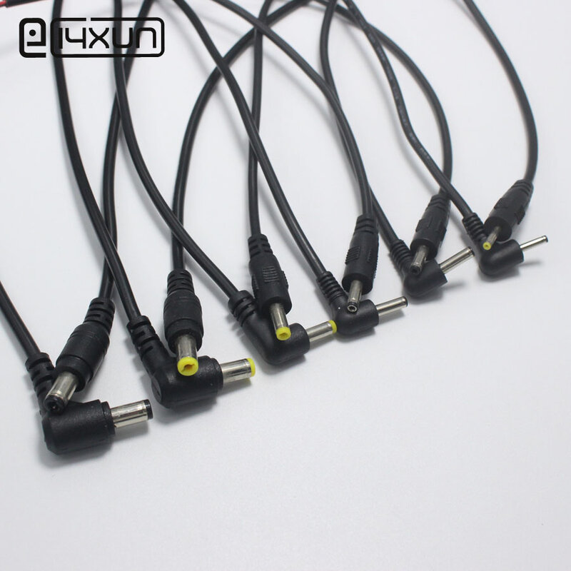 1pcs 5.5*2.5mm 2.5*2.1mm 4.8*1.7mm 4.0*1.7mm 3.5*1.35mm 2.5*0.7mm DC Power Plug with 30cm Cable Charging Connector