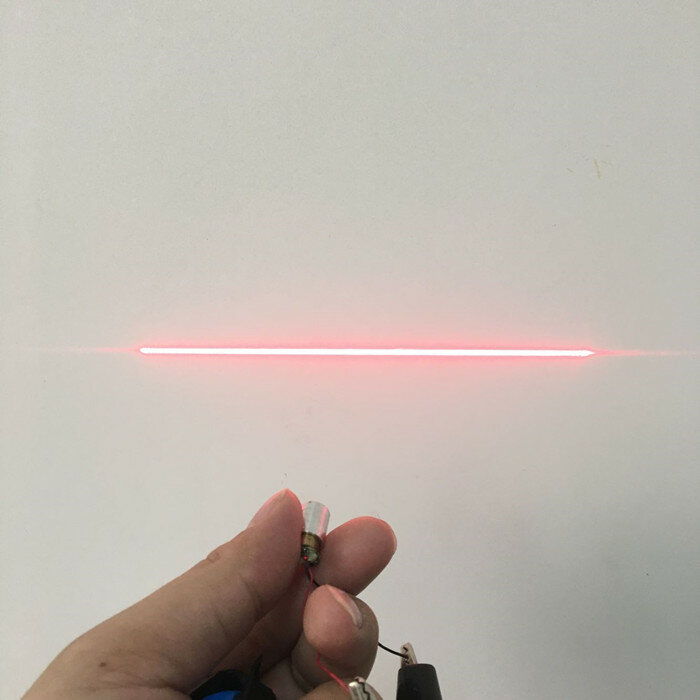 660nm 30-40 mw Diametro 9mm Luce Rossa Modulo Laser Linea di Parola di Taglio Posizionamento Marcatura Indicatore di Linea
