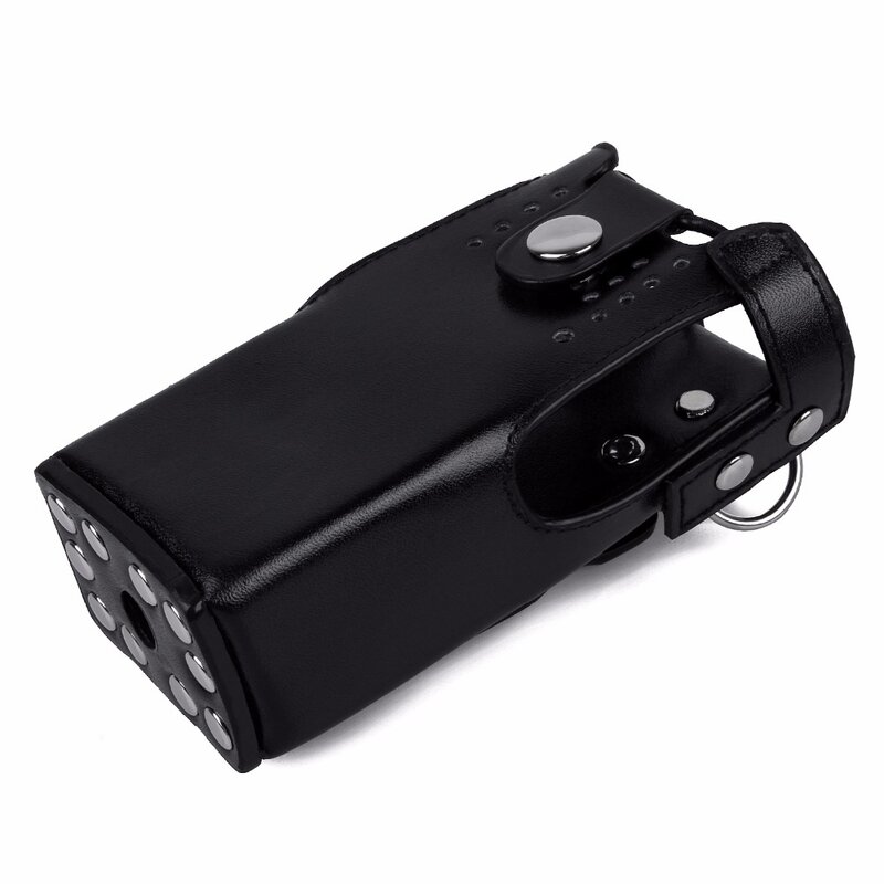 YIDATON – porte-talkie-walkie en cuir dur, avec Clip de ceinture et sangle, pour Motorola GP328 GP340 GP360 GP380, nouveau