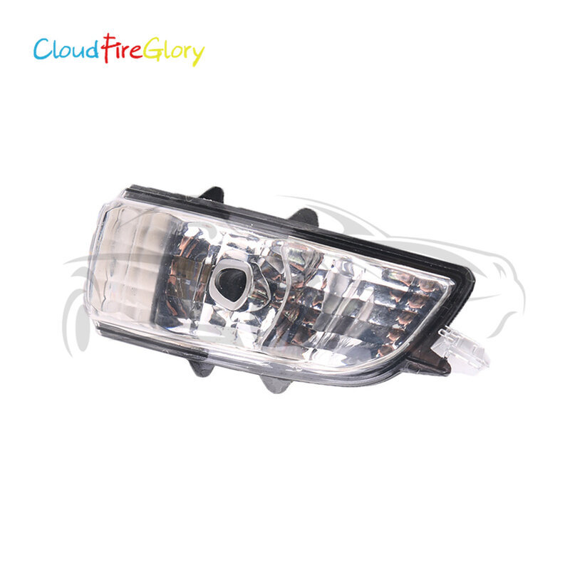 CloudFireGlory 31111090 Front Left Mirror Indicator Turn Signal Light Lamp Lens NO Bulb For Volvo S40 S60 S80 C30 C70 V50 V70
