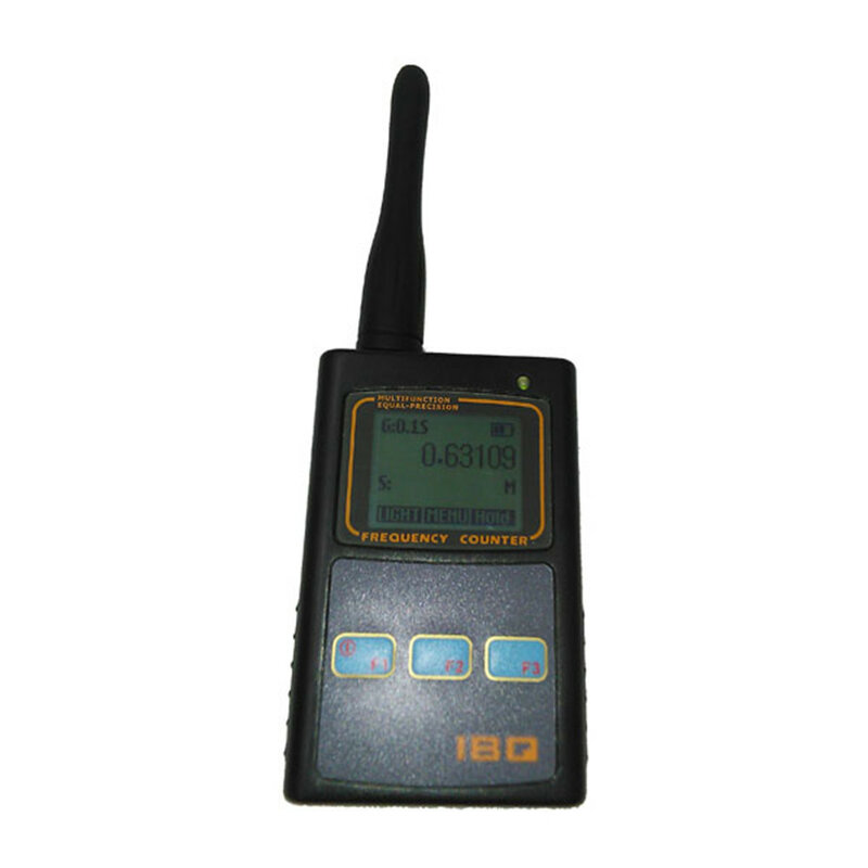 Ibq102 medidor digital de frequência, de mão, ampla faixa de 10hz-2.6ghz, para rádio portátil baofeng