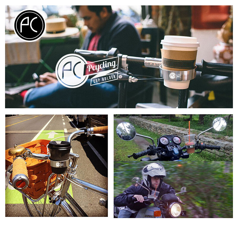 Portabottiglie per bicicletta PCycling parti per bici portabicchieri per caffè portabicchieri per tè staffa per bicicletta portabottiglie in alluminio portabottiglie