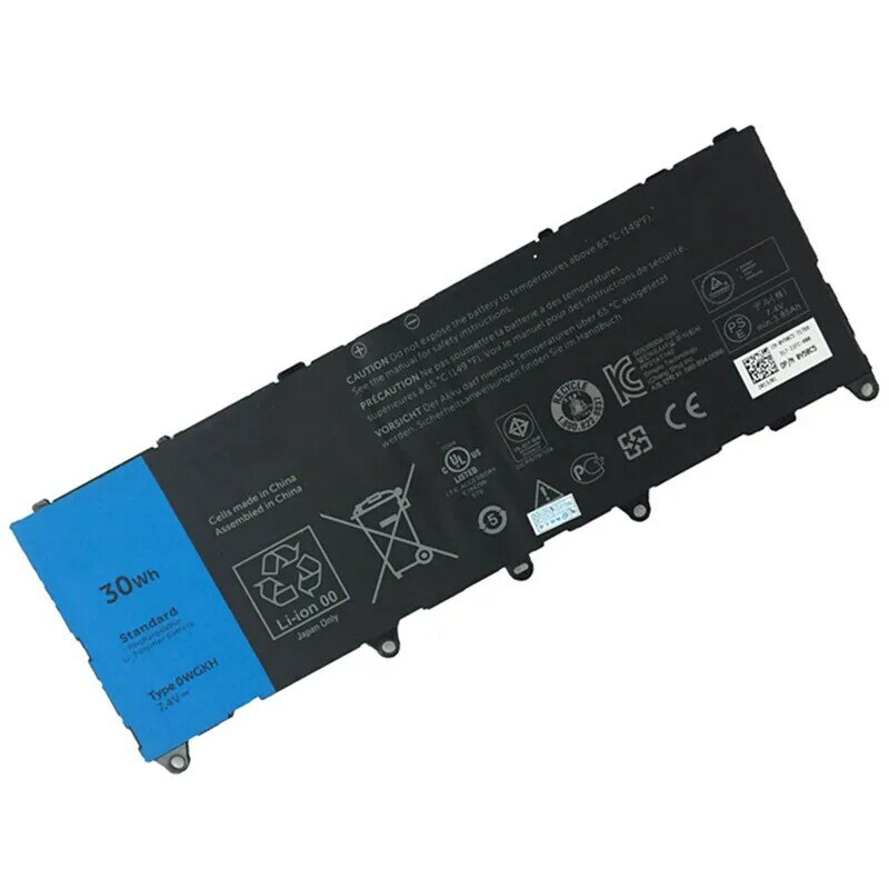 7xinbox-batería Original para ordenador portátil, 7,4 V, 30Wh, 0WGKH H91MK Y50C5, para Dell Latitude 10e 0WGKH H91MK Y50C5