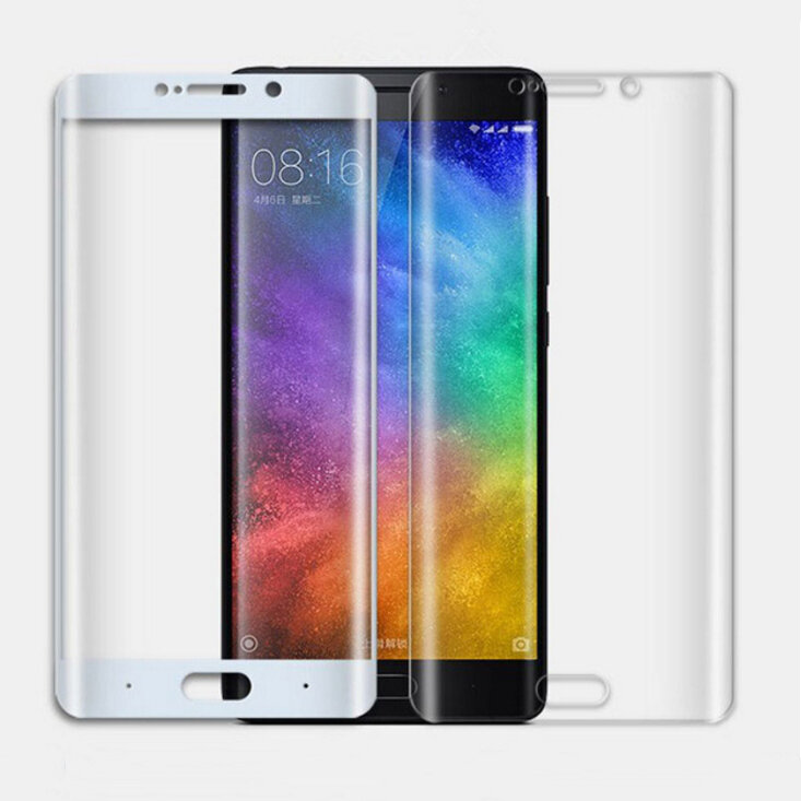 3D Curved Edge Full Cover Tempered Glass For Xiaomi Mi Note 2 Protector Screen Anti-Explosion Protective Film For Mi Note2