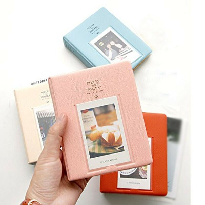 3 بوصة 64 جيوب لألبوم الصور صورة فورية صغيرة صندوق تخزين ل Fujifilm Instax فيلم صغير 8 كوريا ألبوم Instax