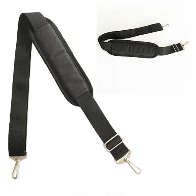 Cinturino per borsa in Nylon nero da 145cm per borse da uomo borsa a tracolla resistente borsa per Laptop borsa per cintura lunghezza accessorio