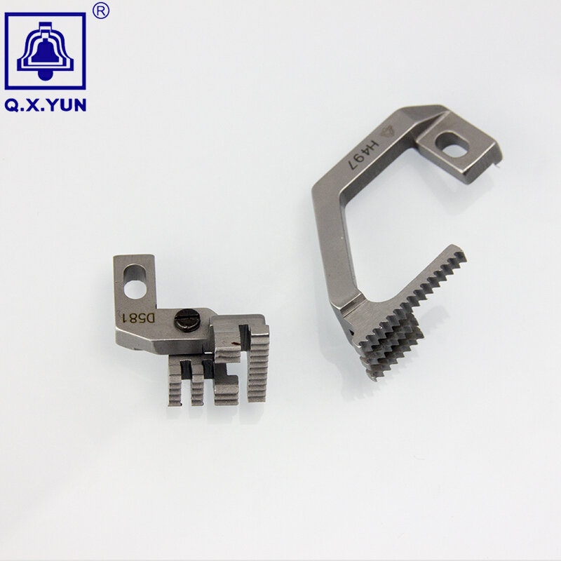 Q. X. YUN Industriële Naaimachine Onderdelen Gauge Set Voor SIRUBA 757 3*5 E982/H497/D581/P504/KG153