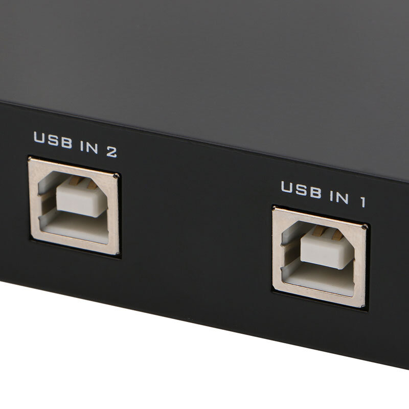 Kecepatan Tinggi 2 Port USB2.0 Berbagi Perangkat Switch Switcher Kotak Adaptor untuk PC Scanner Printer