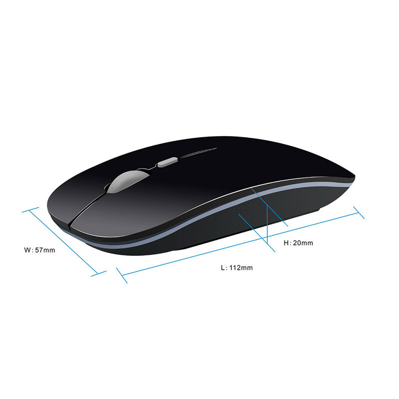 2,4 ГГц Бесшумная USB беспроводная 1600 dpi оптическая профессиональная игровая мышь Мыши для ПК ноутбук Бесшумная мышь Беспроводная для ноутбук...