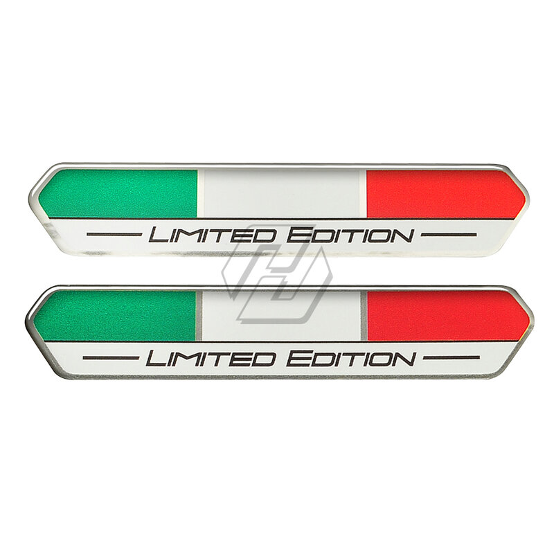 Adesivo para motocicleta cromado, bandeira da itália, edição limitada, decalque para tanque de motocicleta, para aprilia rsv4 rs4, estilo de carro, adesivo