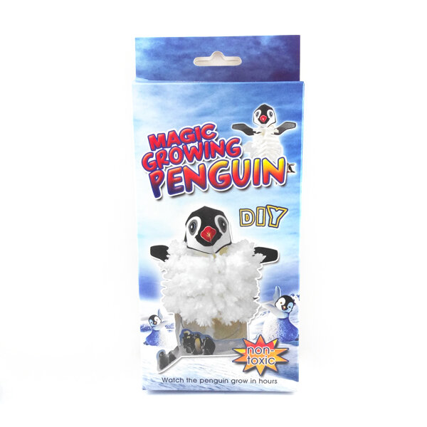 Árbol de cultivo mágico para niños, juguete de ciencia japonesa con árboles de pingüino de papel, color blanco, 2020mm de altura, para Navidad, DIY, 160