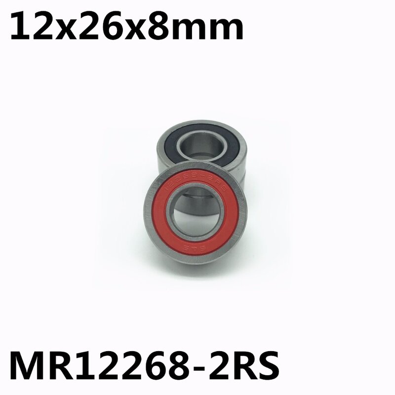 1 pièces MR12268-2RS 12x26x8mm roulement de vélo 12268 6000/12-2RS