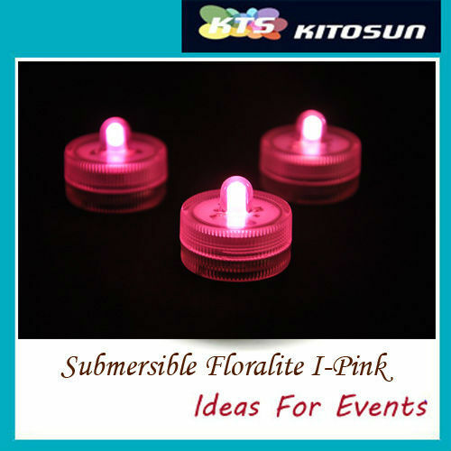 (3000 teile/los) Kitosun CR2032 Batterie Betrieben 11 Farben Hochzeit Dekoration Tauch Wasserdichte Mini LED Kerze Tee Licht