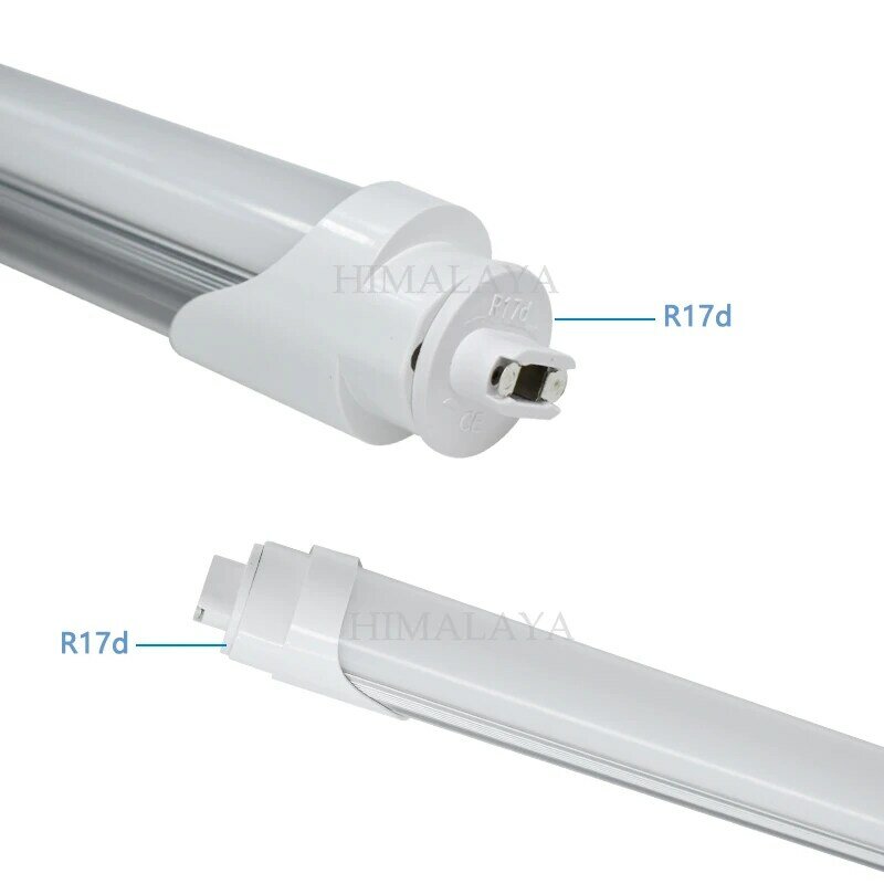 Toika 50pcs 100W 2.4m 8ft T8 V Shape Tube Light FA8 G13 R17D LED Tube LED Shop Light Fixture, T8 Integrated LED Tube Light