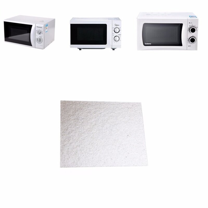 Placas de Mica útiles para horno microondas, piezas de reparación, herramienta de cocina, 145x120mm, 1 unidad