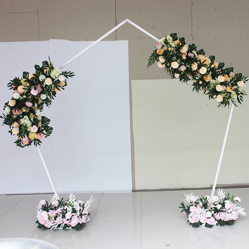 1M DIY Custom Artificial Wedding Flower Wall Backdrop Arrangement Supplies Silk Rose Peony Fake Flowers Row Decoration for Arch
