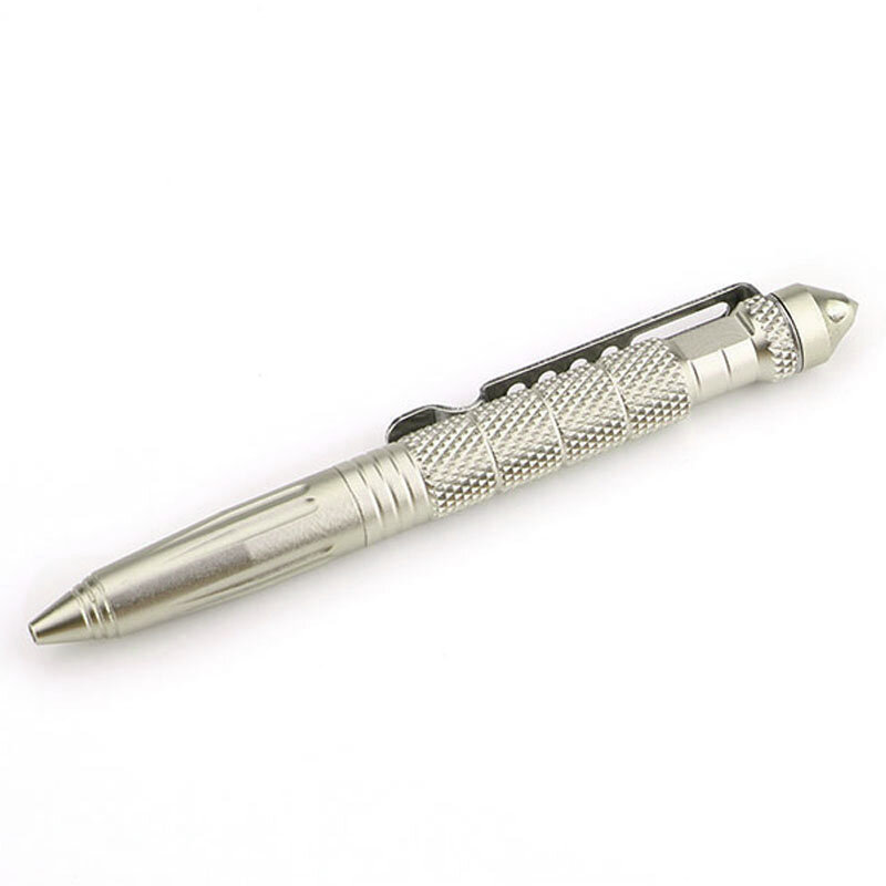 Высококачественная портативная многофункциональная противоскользящая Персонализированная авиационная алюминиевая ручка для личной самозащиты тактическая ручка инструмент