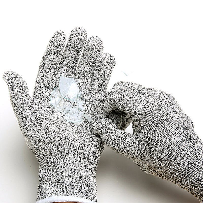 Перчатки защитные, устойчивые к порезам, из нержавеющей стали, Проволочная металлическая сетка, кухонные перчатки для мясника