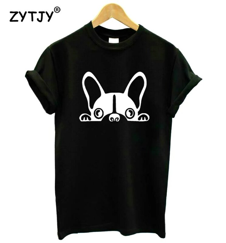 Boston Terrier Dog Print Women Tshirt Cotton Casual Funny t Shirt For Girl Top Tee Hipster Tumblr Drop Ship HH-46