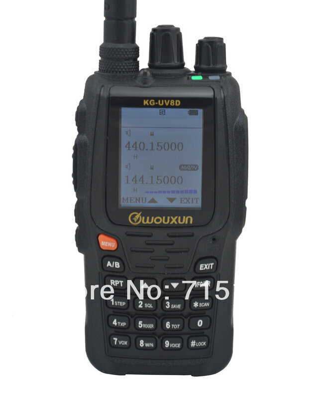 Nuovo 2015 wouxun kg-uv8d vhf e uhf dual band two-way radio originale wouxun kg UV8D 5 w portatile walkie talkie