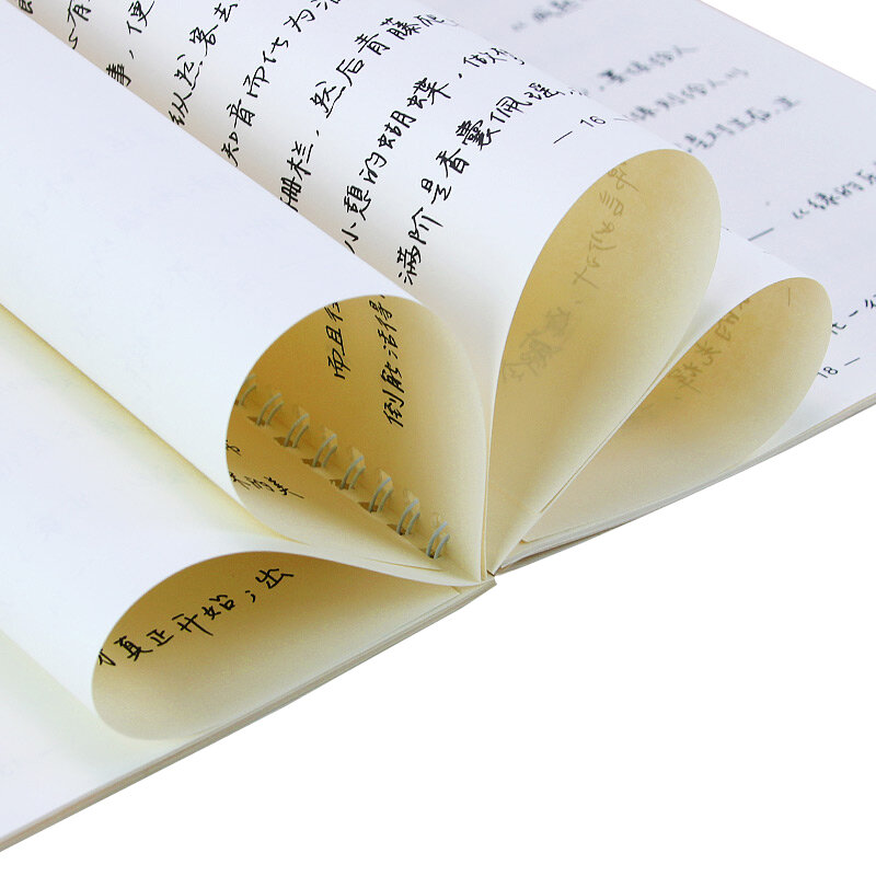 Novo 1 pçs manuscrita fonte dura caneta copybook uso repetido de roteiro regular caligrafia exercício livro para adulto