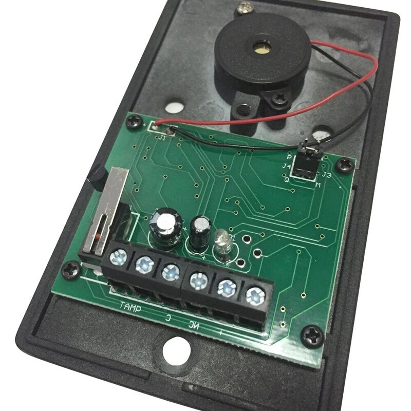 Venda quente metal cashboxes safebox superfície fio detector de vibração para sistema de alarme segurança sensor choque 950 para frete grátis