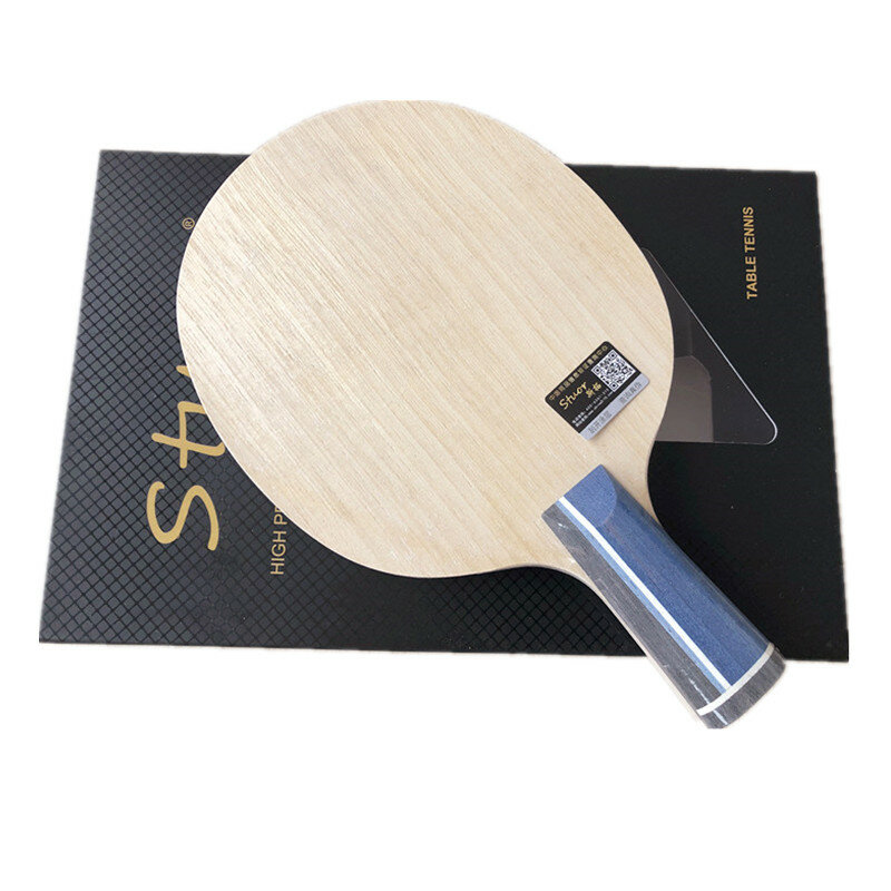 Stuor-raquetas de tenis de mesa de carbono ALC, 19 nuevas, con fibra de carbono integrada