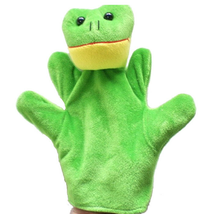 Finger Puppets Animals Cotton Hand Puppet Toys Hand Glove Puppet Finger Animal Plush Toys for Children Educational Gifts k410