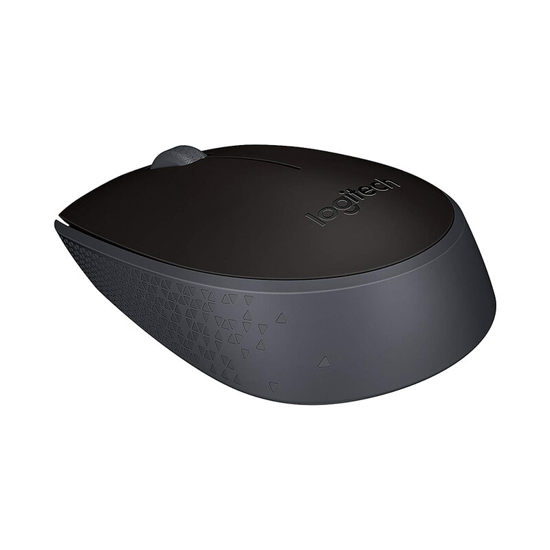 Ratón óptico Logitech M171 (Ambidextro, RF inalámbrico, PC/ordenador portátil, 1000 DPI, 70,5 g) Color negro
