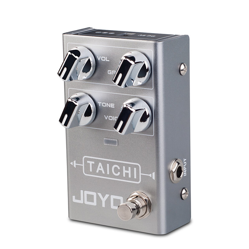 Электрический Гитарный процессор JOYO TAICHI с низким коэффициентом усиления и перегрузкой, гладкий динамик, моноблок, педаль эффектов овердрай...