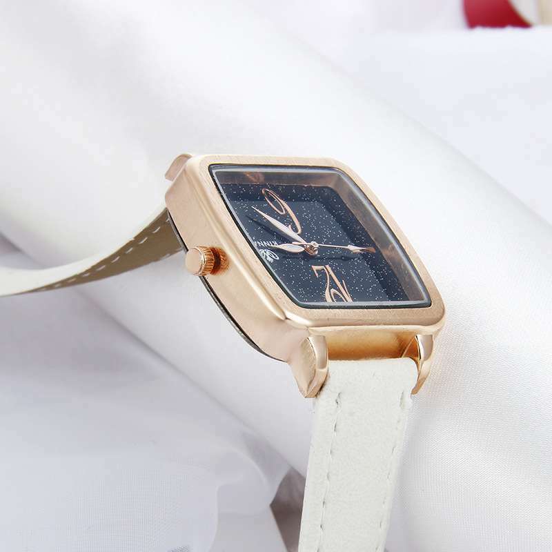 Femmes montres dames ciel étoilé diamant en cuir mode horloge de luxe femme Quartz montres relogio feminino zegarek damski