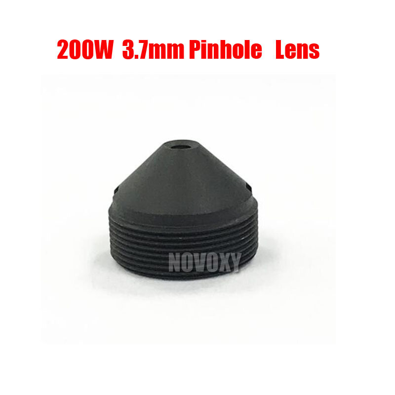 Lensa kamera mini 200W 1/3, lensa kamera sudut lebar 3.7mm Untuk kamera cctv
