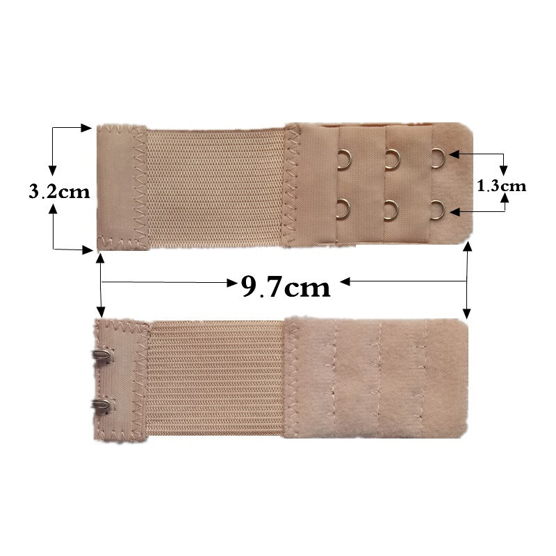 Комплект женского нижнего белья, эластичный регулируемый удлинитель, 3 ряда, на 2 крючка, 1 шт./лот, 2021