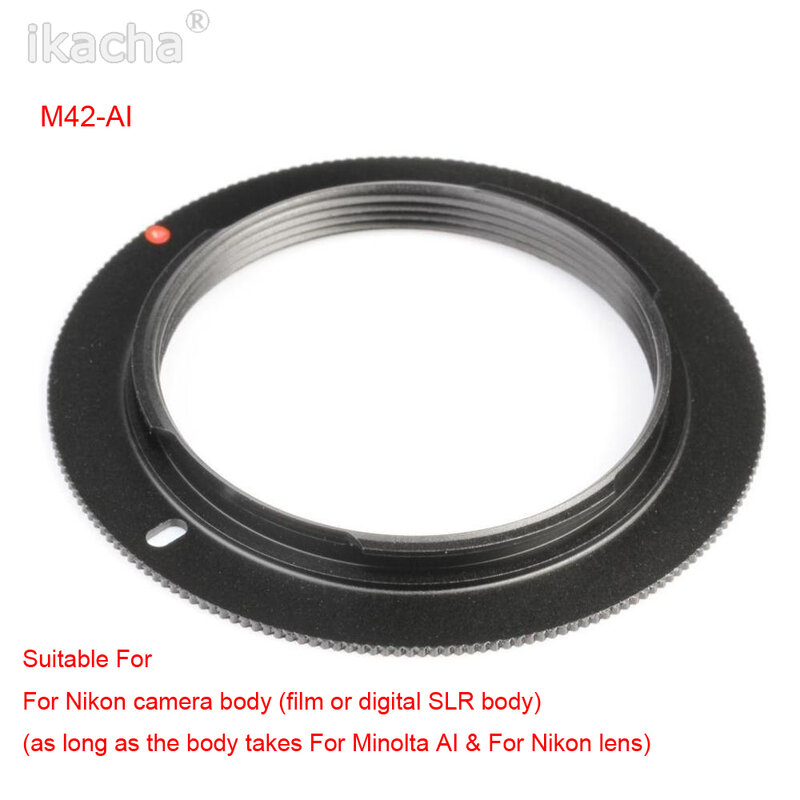 Metal M42 Lens Adapter Ring For M42-EOS AI AF PK Lens Adapter To For Canon Nikon Sony Pentax 20d 40d 50d SLR Camera