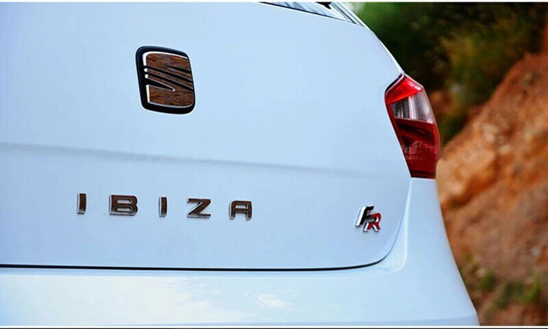 3D металлический FR Автомобильный задний багажник, эмблема, наклейка, Накладка для сиденья Ibiza Altea Leon, автомобильные наклейки и наклейки, авто ...