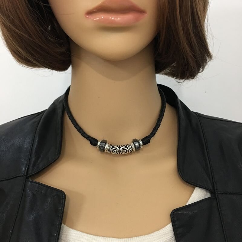 Necklace personality female chain clavicle chain necklace Japan and South Korea decorated students creative Korean influx of bla