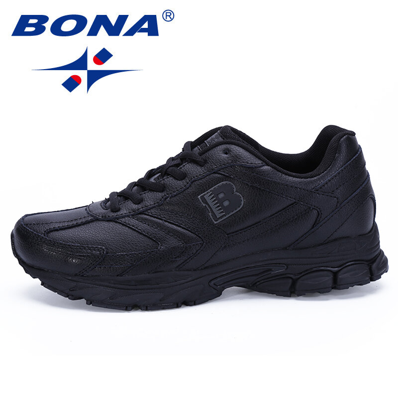 BONA New Arrival styl klasyczny mężczyźni buty do biegania zasznurować buty sportowe mężczyźni Outdoor Jogging adidasy do chodzenia męskie do sprzedaży detalicznej