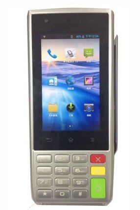 Terminal de point de vente magnétique portable Android, Terminal de point de vente de carte IC, Terminal de point de vente sans contact