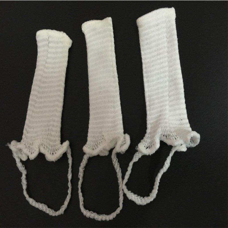 20 sztuk/paczka medyczne stretch Mesh bandaż chirurgiczne bandaż mocowany elastyczna siła bandaż krótki kimonowy rękaw kapelusz