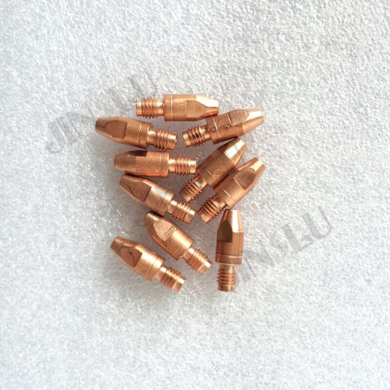 Puntas de contacto consumibles de antorcha, 50 piezas tipo 36KD CuCrZr M8 * 30 (0,8 1,0 1,2 1,6mm)