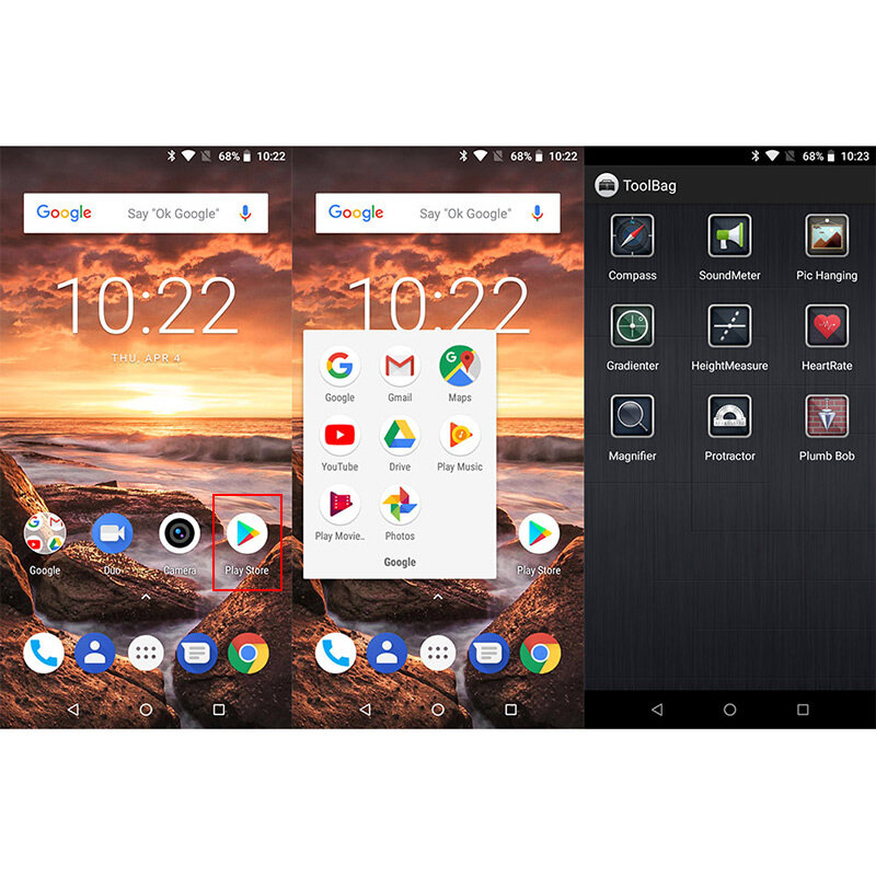 HOMTOM ZOJI Z9 IP68 Helio P23 Android 8.1 Octa core de Smartphones À Prova D' Água 5.7 "6 GB 64 GB 5500 mAh face ID Impressão Digital de telefonia móvel