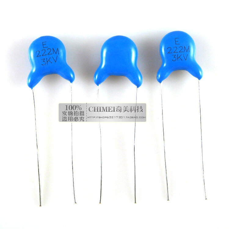 High-voltage ceramic capacitors 3KV 222M 222K capacitor to eliminate high-frequency interference