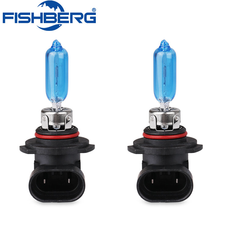 HB3 9005 12 v 65 w Halogeenlamp 2 stks (1 paar) 6000 k Super Wit Quartz Glas Xenon Donker Blauwe Auto Koplamp Lamp