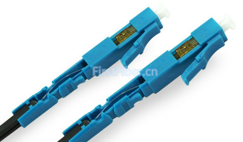 Adaptador de conector rápido LC UPC, soporte de conector rápido SM de 0,9mm, 2,0mm, 3,0mm, Cable interior y Cable plano FTTH