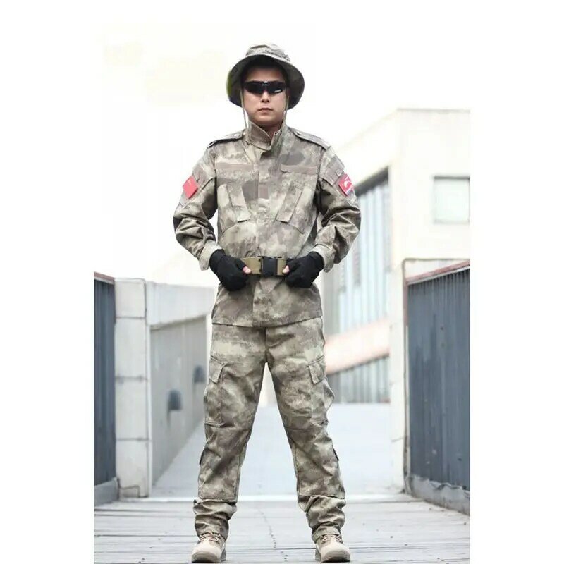 Ensembles de Camouflage militaire en plein air, uniformes militaires, combinaison tactique, équipement de chasse de qualité supérieure, Camouflage militaire