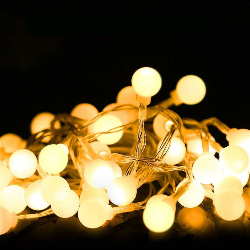 80 مصباح كرة LED USB ، 10 متر ، ضوء أبيض دافئ ، جديد ، عطلة ، عيد الميلاد ، الزفاف ، الحدث ، الحفلة