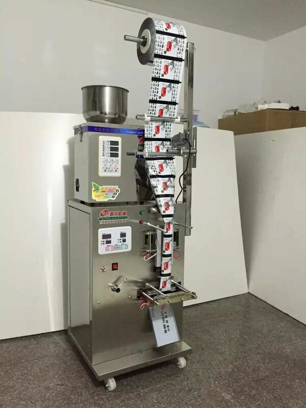 آلة تعبئة الشاي والقهوة الأوتوماتيكية ، آلة صنع الأكياس الخلفية ، معتمدة من CE